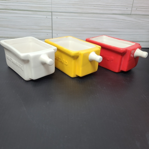 Other - Ketchup mustard mayonnaise sauce dishes